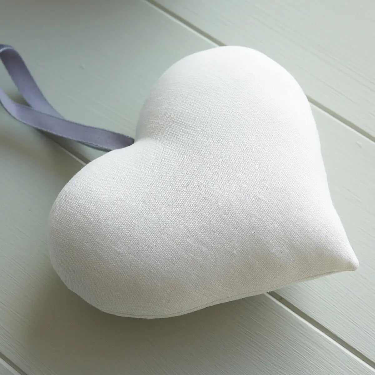 10th Tin Wedding Anniversary Embroidered Heart