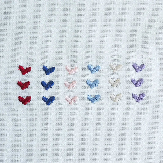 2nd Cotton Wedding Anniversary Embroidered Hoop