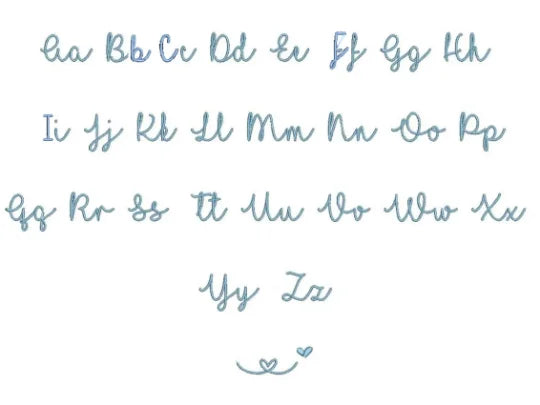 Wedding Day Gift Embroidered Personalised Heart