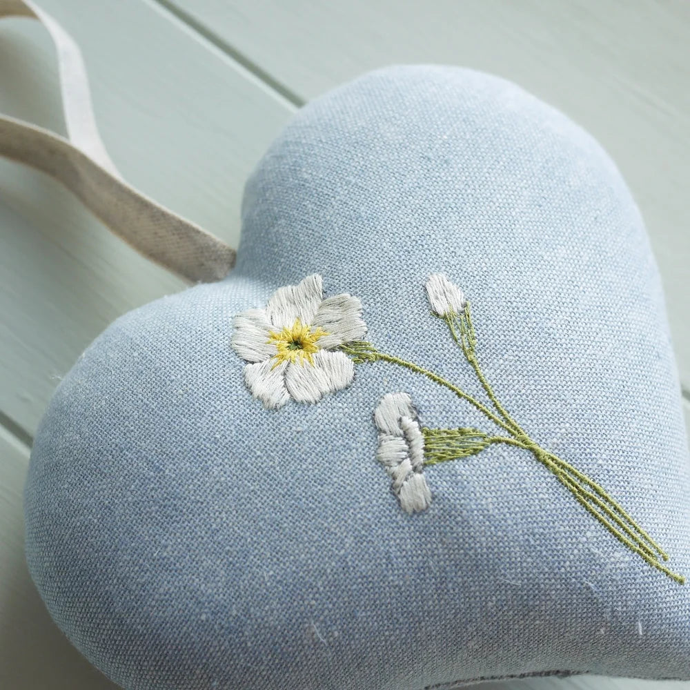 February Birthday Primrose Gift Heart