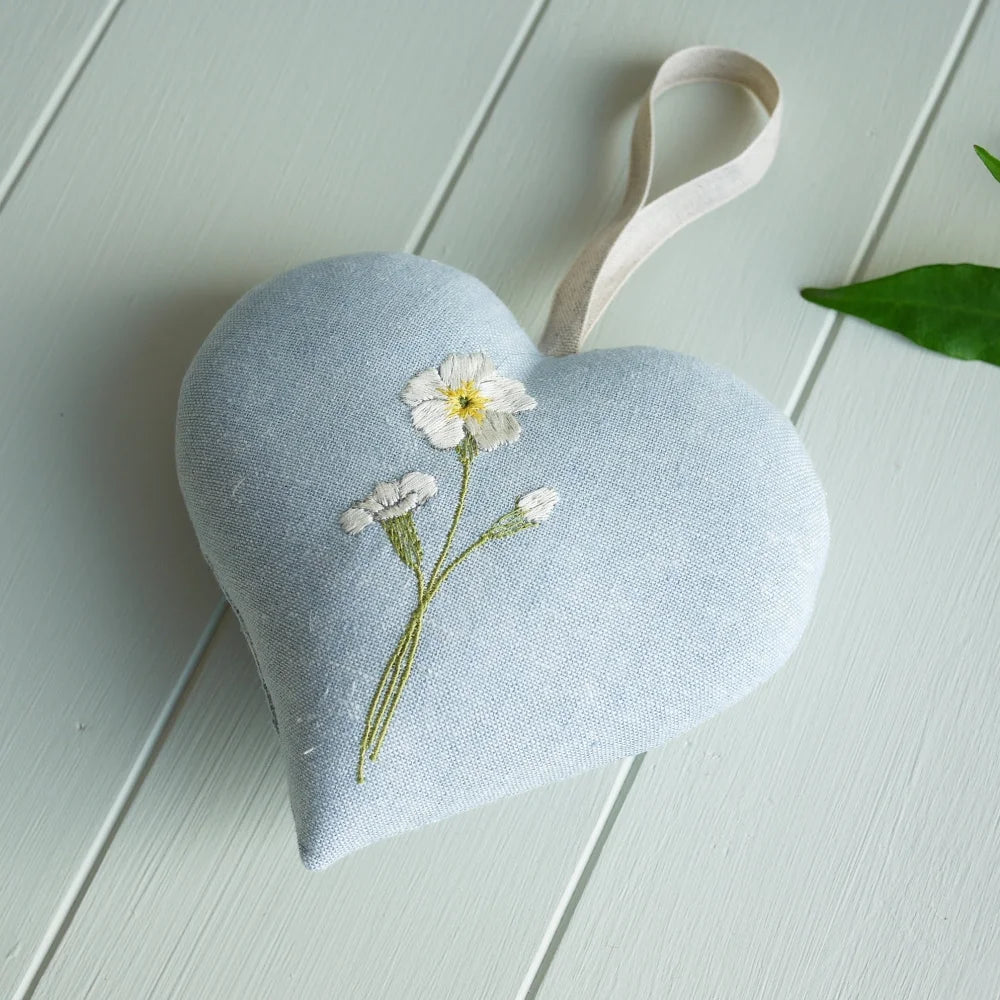 February Birthday Primrose Gift Heart