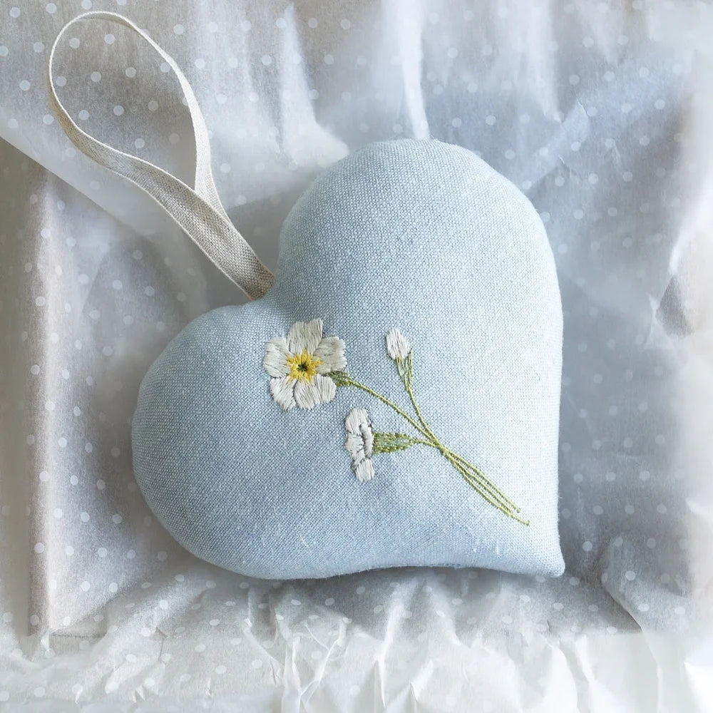 February Birthday Primrose Gift Heart