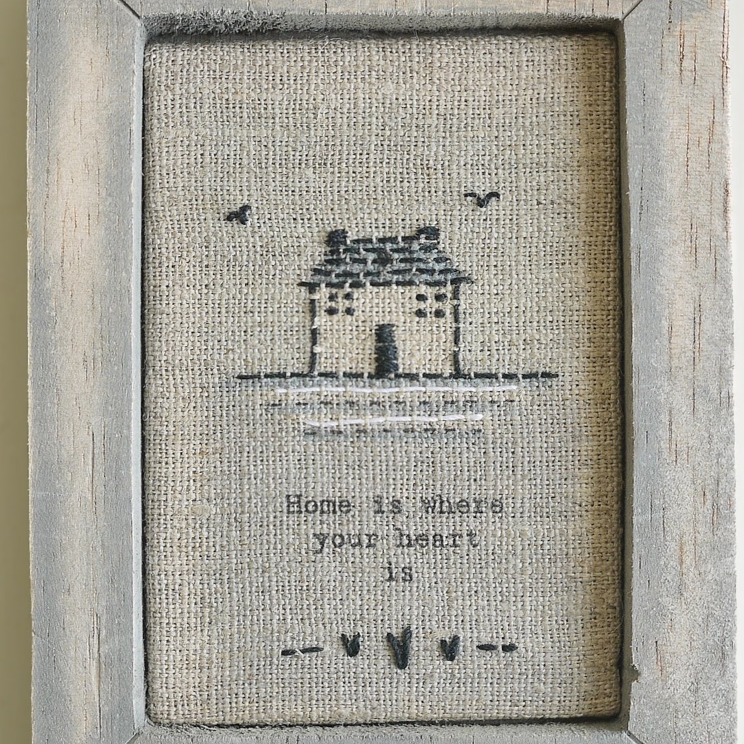 Housewarming Picture Gift - Home Is Where Your Heart