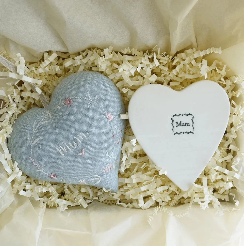 Mother’s Day Embroidered Heart Gift Box