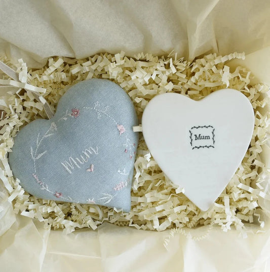 Mother’s Day Embroidered Heart Gift Box