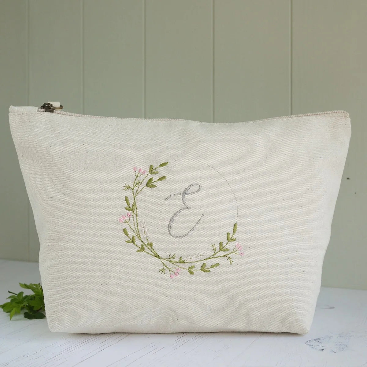 Embroidered Bag with Personalised Message
