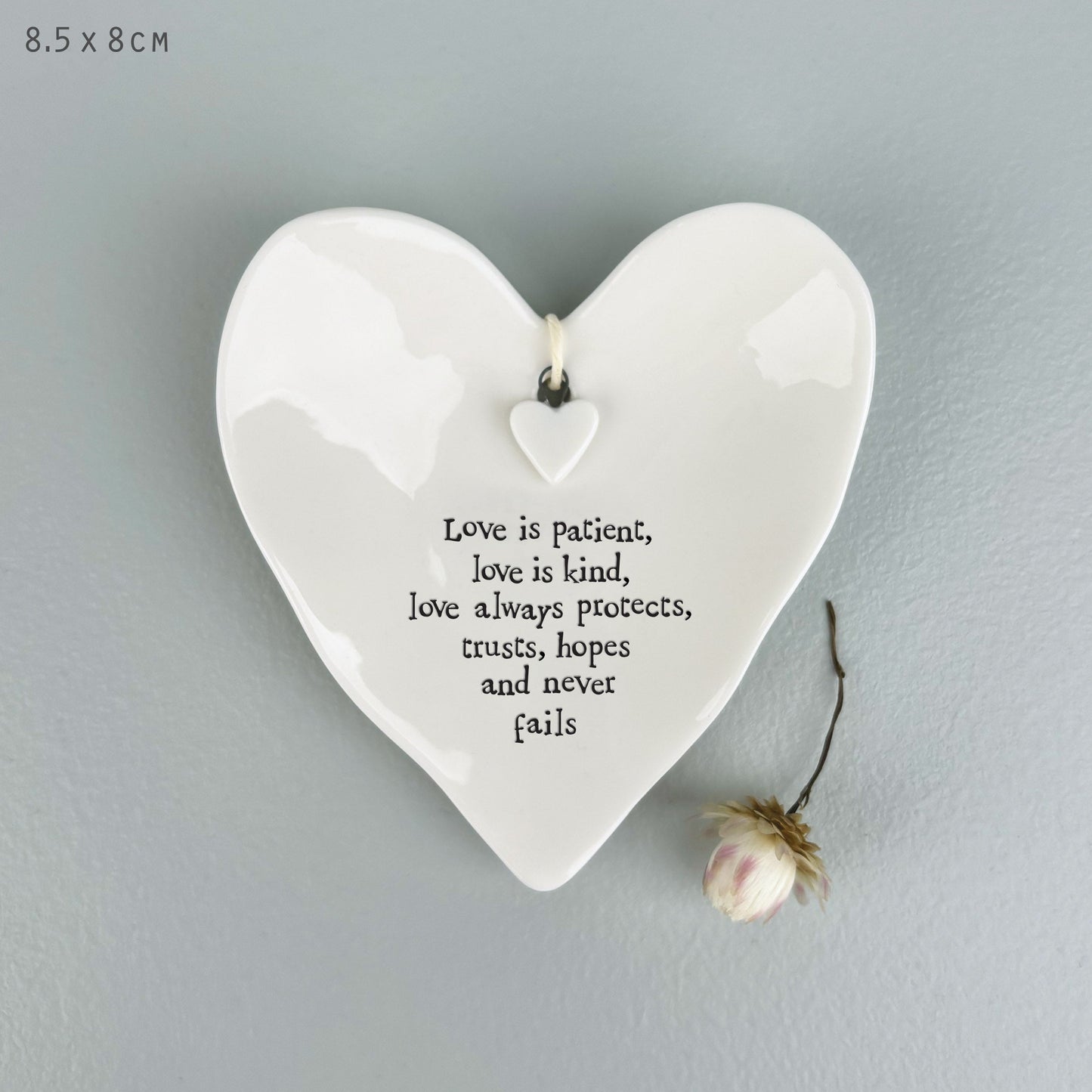 Ring dish - Love is patient love is kind...