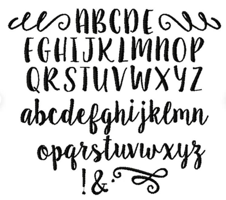 Velvet Ribbon Christmas Stocking - embroidered with name