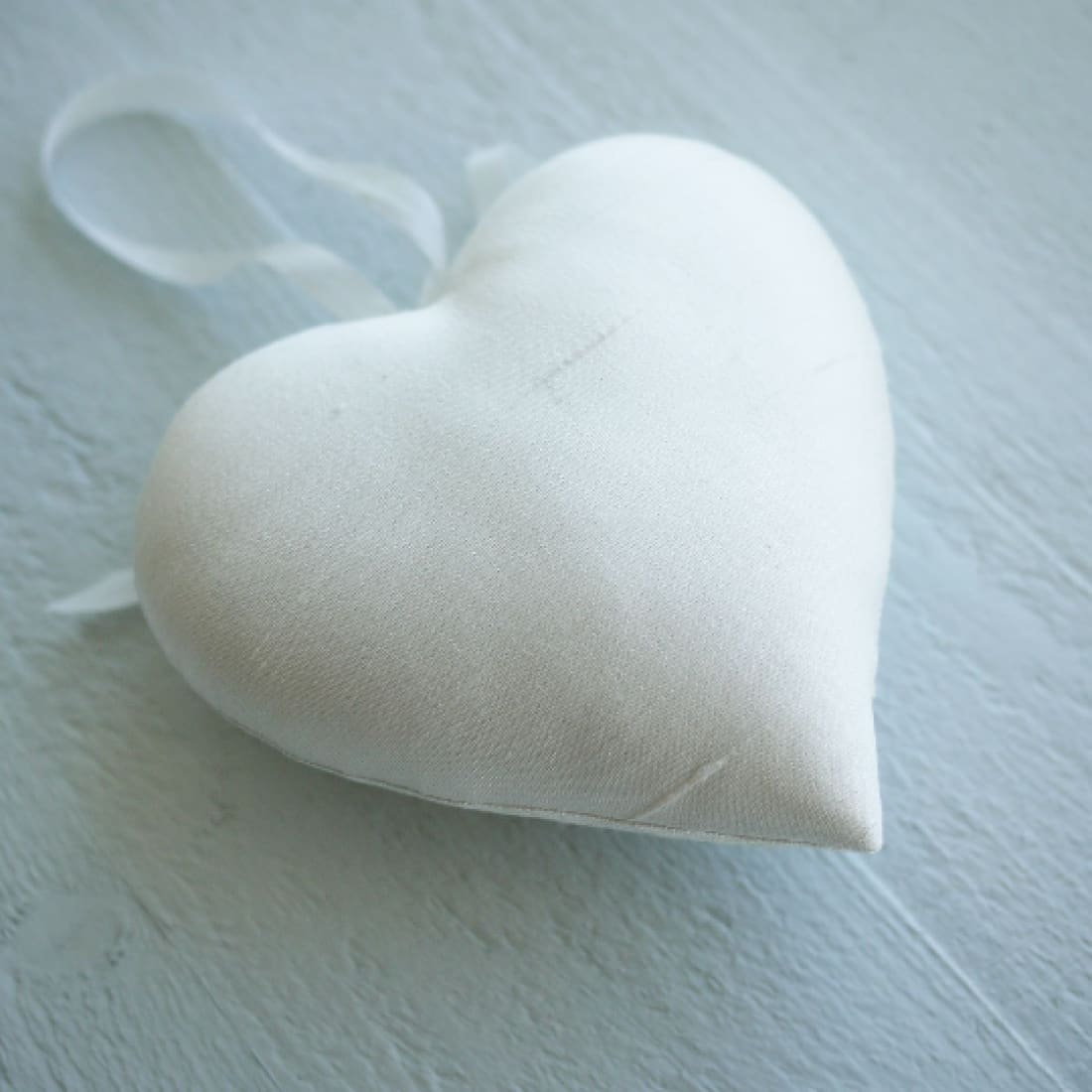 12th Anniversary Silk Gift Heart and Star