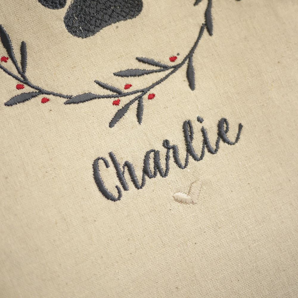 Dog’s Personalised Christmas Stocking