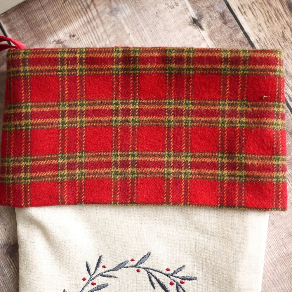 Dog’s Personalised Christmas Stocking