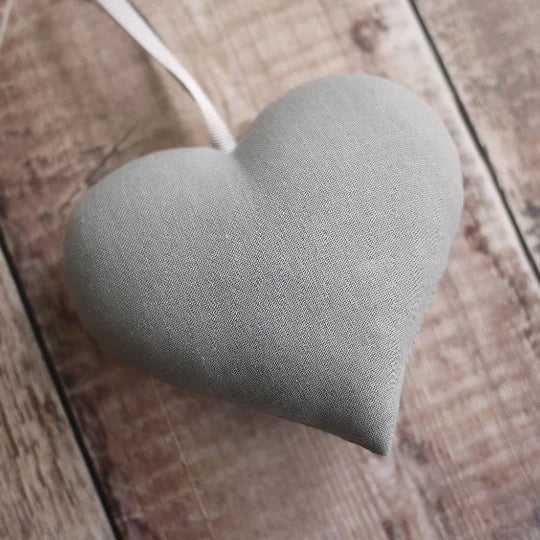 Personalised Embroidered Heart Keepsake Housewarming Gift