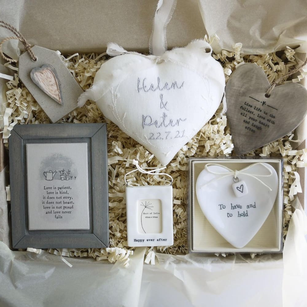 Personalised Wedding Day Gift Set
