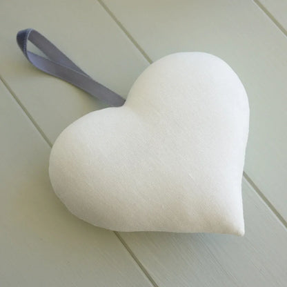 10th Anniversary Gift Personalised Heart with Porcelain Heart