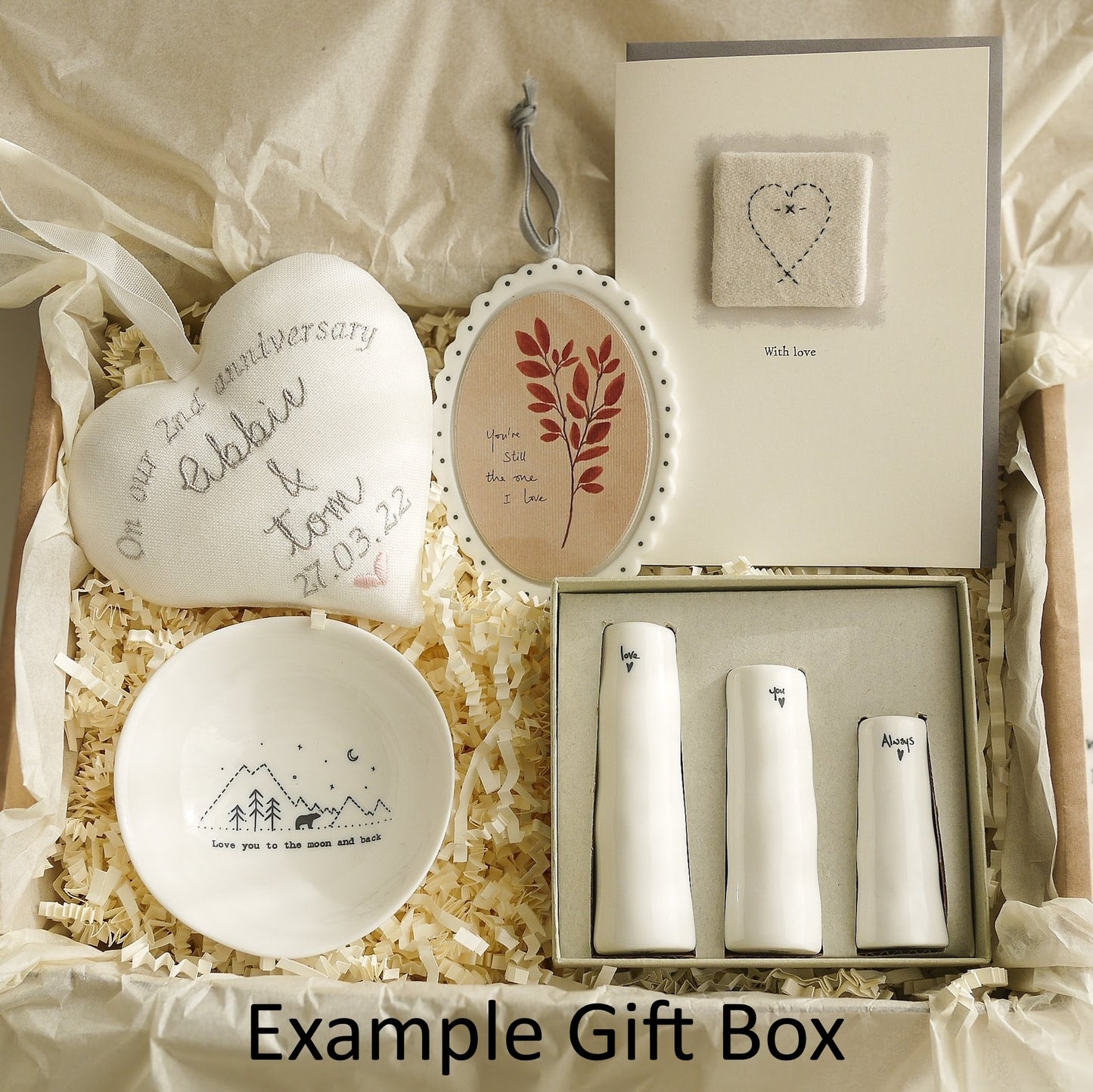 2nd Cotton Anniversary Gift Box - Build Your Own Gift Box Bundle