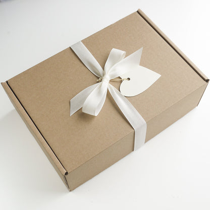 4th Linen Wedding Anniversary | Personalised Heart and Gift Box Bundle