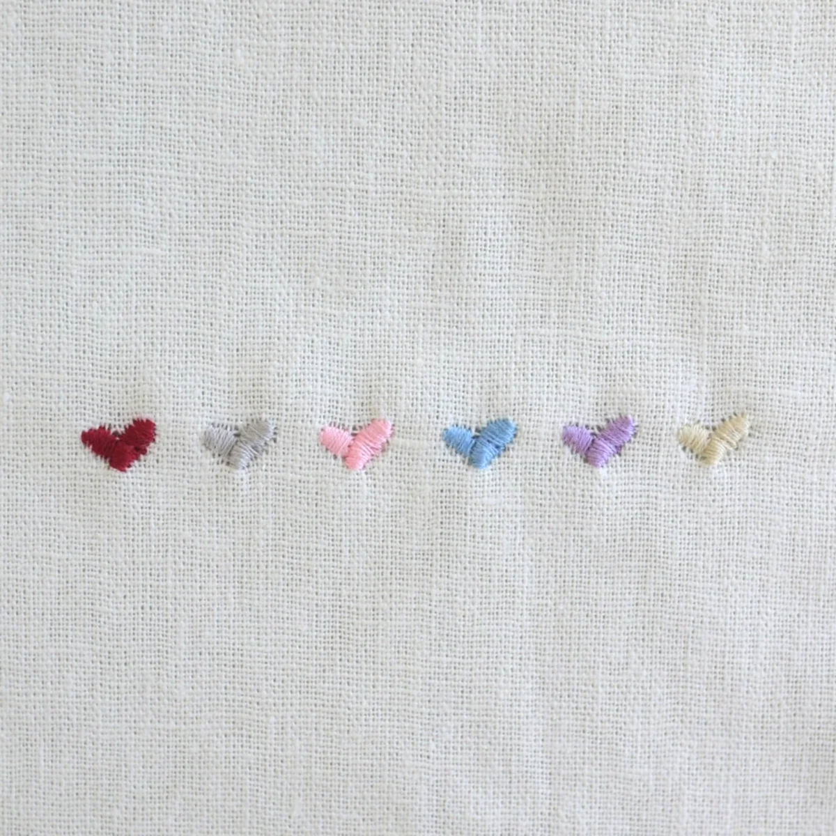 7th Wool Anniversary Personalised Gift - Embroidered Hoop with Porcelain Keepsake