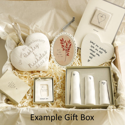 Build Your Own Gift Box - 4th Linen Wedding Anniversary