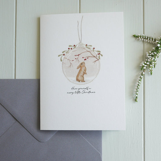 East of India Bauble card - Have yourself a merry Christmas