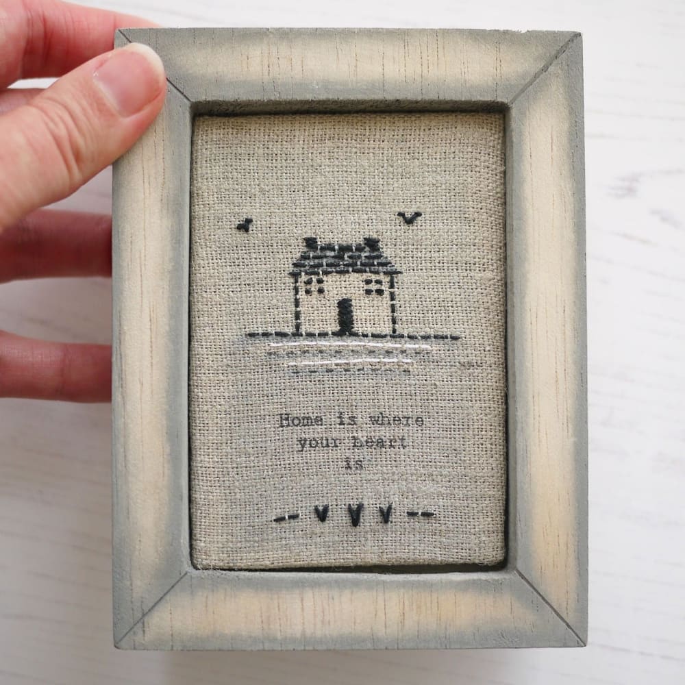 Housewarming Picture Gift - Home Is Where Your Heart