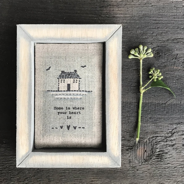 Housewarming Picture Gift ’Home Is Where Your Heart Is’