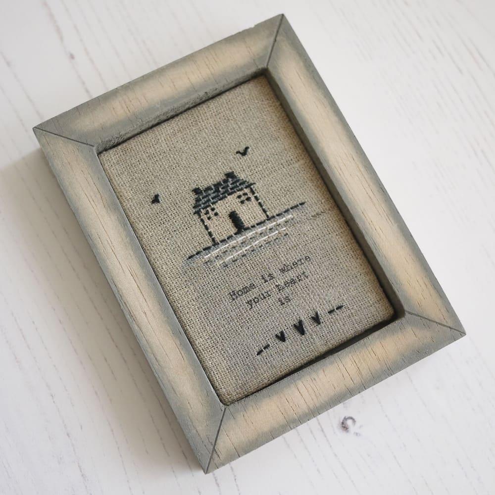 Housewarming Picture Gift ’Home Is Where Your Heart Is’