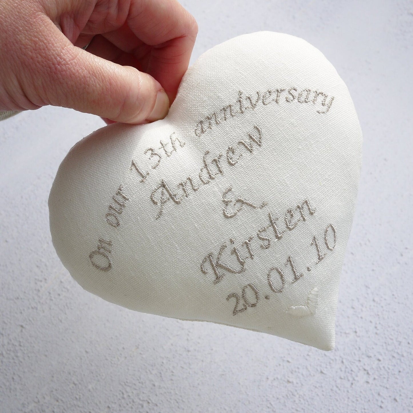 13th Wedding Anniversary Gift Heart Set 13th Wedding Anniversary Gifts