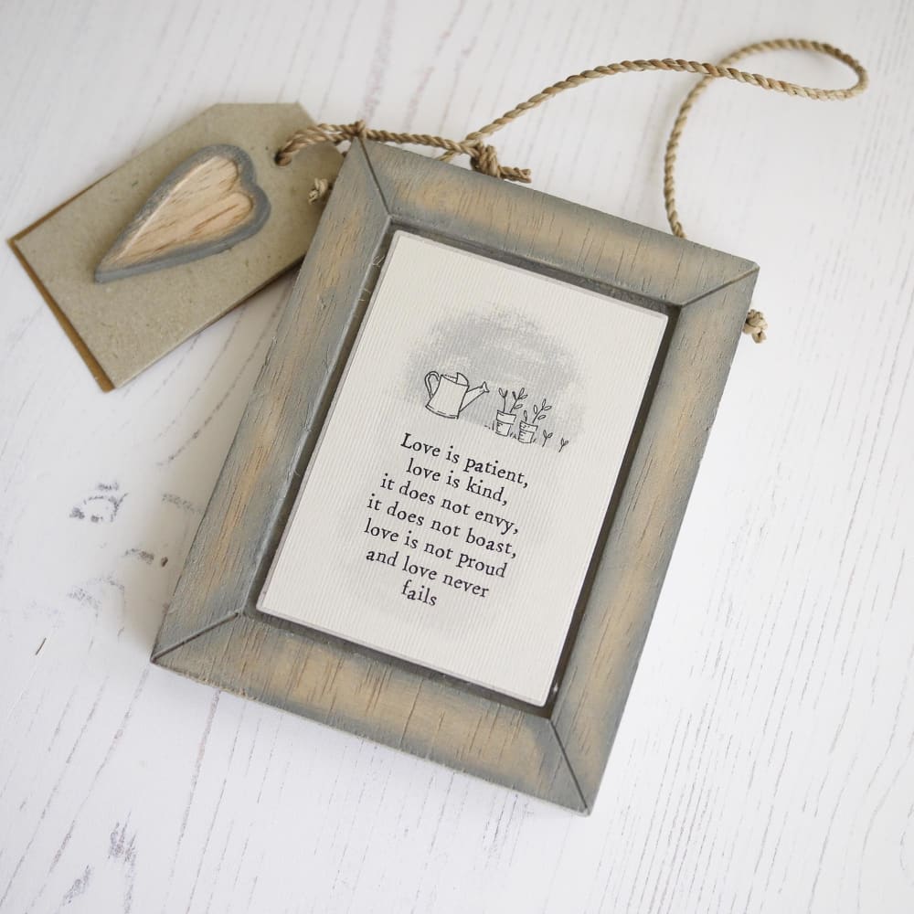 ’Love is...’ Framed Picture Gift