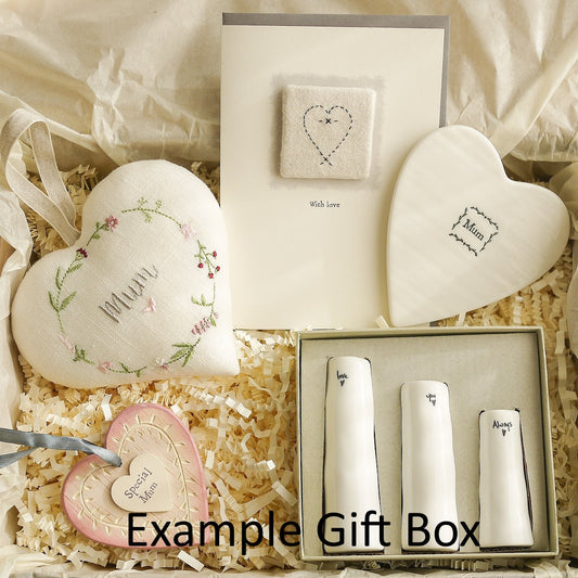 Mothers Day Personalised Heart Gift Box - Build Your Own Gift Box Bundle
