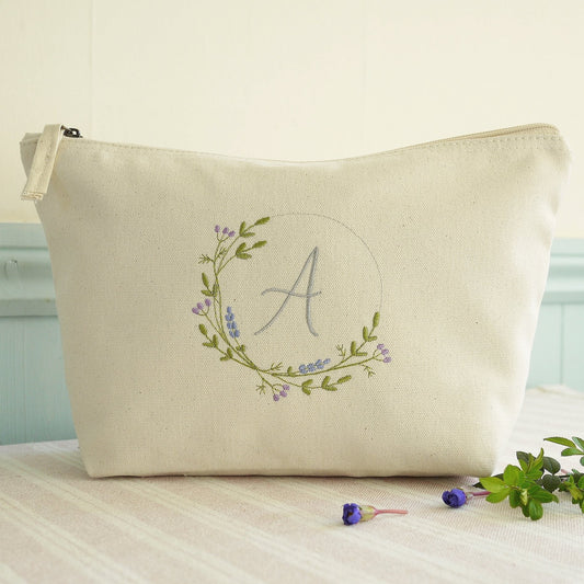 Personalised Embroidered Monogram Bag – linenhearts Birthday Gifts