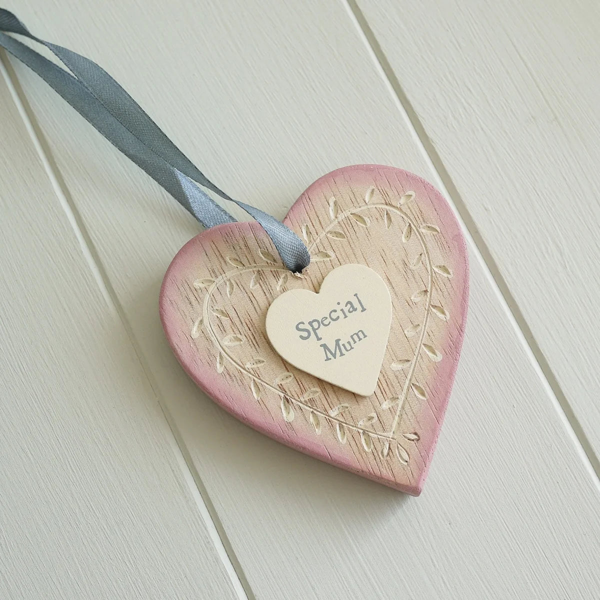 Personalised Mothers Day Gift Heart Set