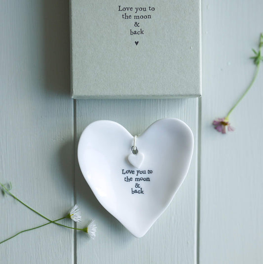 Ring dish - Love you to the moon & back