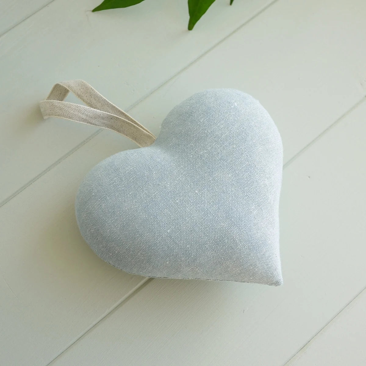 Snowdrop Embroidered Heart Gift